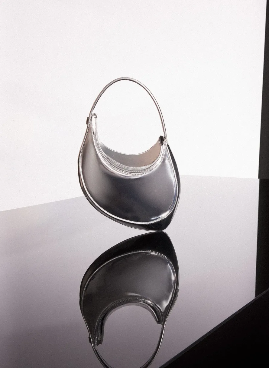Bags|MUGLER chrome mini smooth spiral curve 02